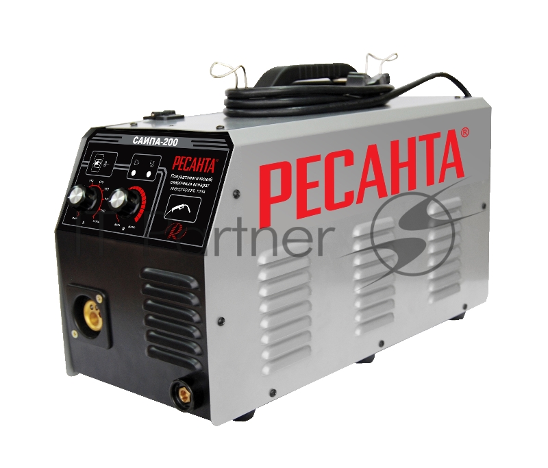 Ресанта Сварочное оборудование, Инверторы Ресанта САИПА-200 65/9 Сварочный аппарат инверторный полуавтоматический 65/9 {220В±10%, макс.5,5 кВт, 30А-200А, ПВ 70%, диаметр сварочной проволоки 0,8 - 1 мм, 14,3 кг}
