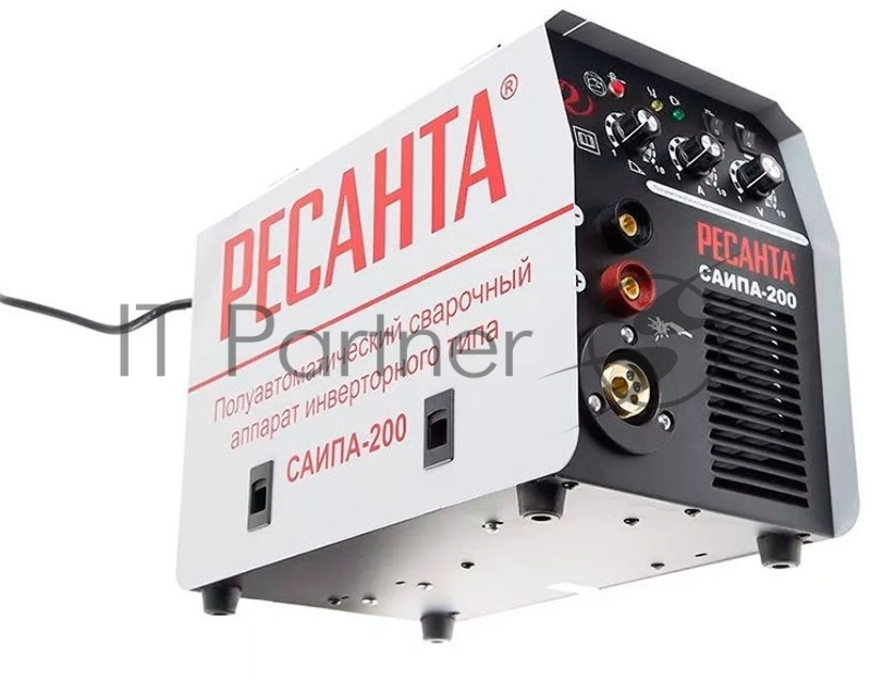 Ресанта Сварочное оборудование, Инверторы Ресанта САИПА-200 65/9 Сварочный аппарат инверторный полуавтоматический 65/9 {220В±10%, макс.5,5 кВт, 30А-200А, ПВ 70%, диаметр сварочной проволоки 0,8 - 1 мм, 14,3 кг}