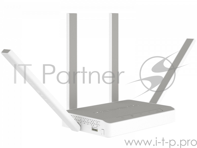 Сетевое оборудование Keenetic Extra (KN-1710) двухдиапазонный интернет-центр с Wi-Fi AC1200, усилителями приема/передачи, управляемым коммутатором и многофункциональным портом USB