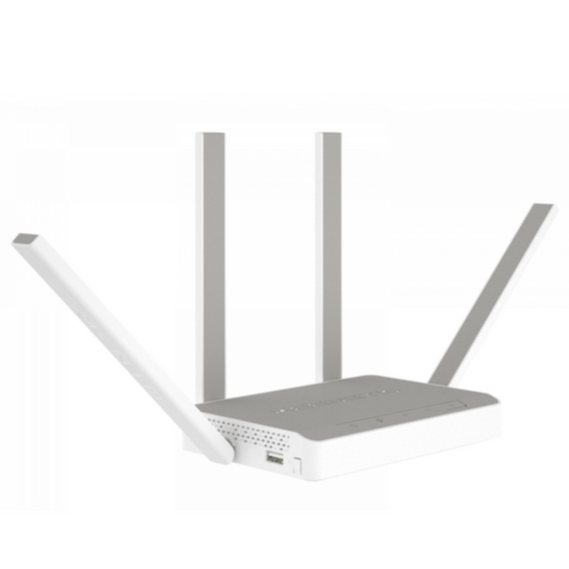 Сетевое оборудование Keenetic Extra (KN-1710) двухдиапазонный интернет-центр с Wi-Fi AC1200, усилителями приема/передачи, управляемым коммутатором и многофункциональным портом USB