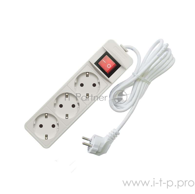 Союз Удлинитель быт. ТМ Союз 2200 Вт 3гн. ПВС 3м 481S-7303