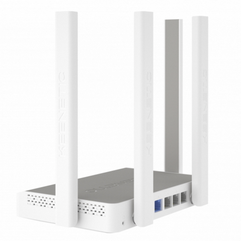 Сетевое оборудование Keenetic Air (KN-1610) двухдиапазонный интернет-центр с Wi-Fi AC1200, управляемым коммутатором и переключателем режимов работы
