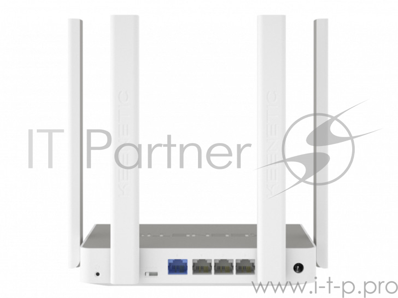 Сетевое оборудование Keenetic Air (KN-1610) двухдиапазонный интернет-центр с Wi-Fi AC1200, управляемым коммутатором и переключателем режимов работы