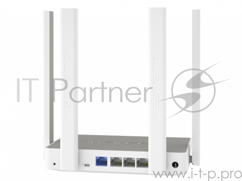 Сетевое оборудование Keenetic Air (KN-1610) двухдиапазонный интернет-центр с Wi-Fi AC1200, управляемым коммутатором и переключателем режимов работы