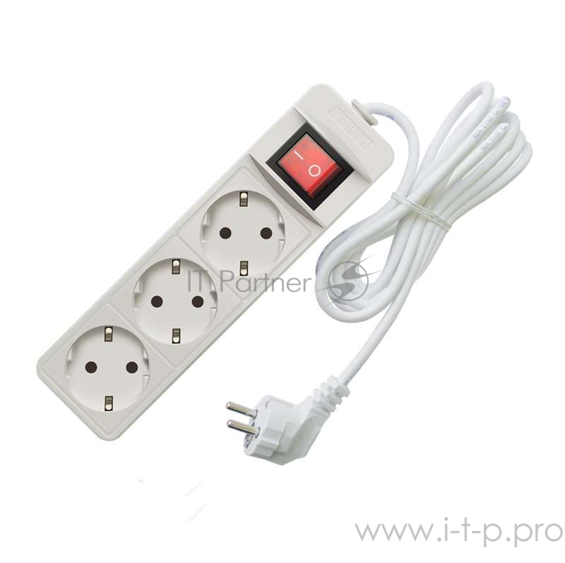 Союз Удлинитель быт. ТМ Союз 3500 Вт 3гн. ПВС 5м 481S-8305