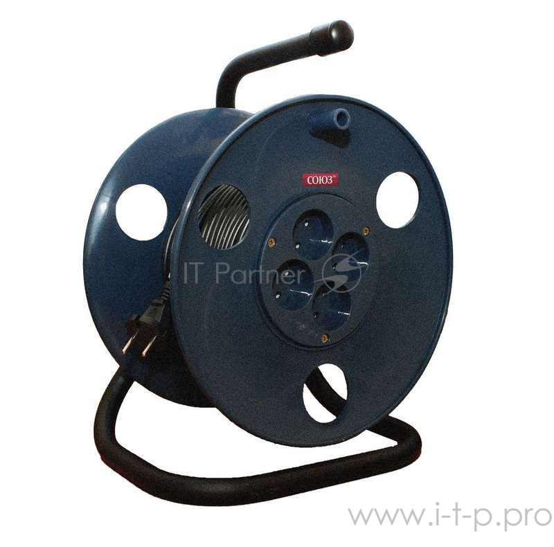 Союз Удлинитель ТМ сил. на катушке с 4 гн. 3500 Вт 50м 481S-3305