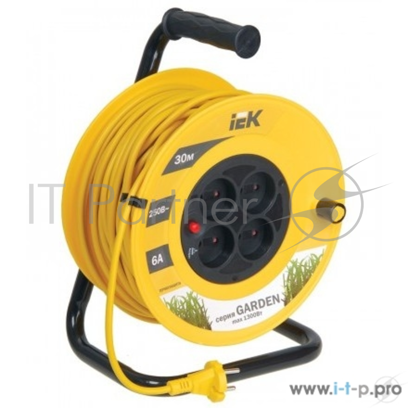 Катушка Iek WKP23-06-04-30 УК30 с т/з 4 места 2Р/30м 2х0,75 мм2