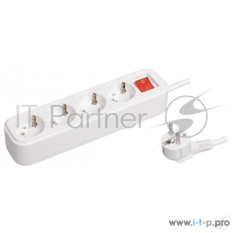 Удлинитель Iek WYP11-16-04-05-ZK У04В 4 места 2Р+РЕ/5.0 метра 3х1мм2 16А/250В CLASSIC IEK