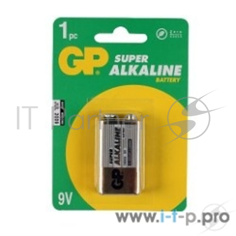 Батарейка GP 1604A(CR1)-BC1 9V E SUPER (1 шт. в уп-ке)
