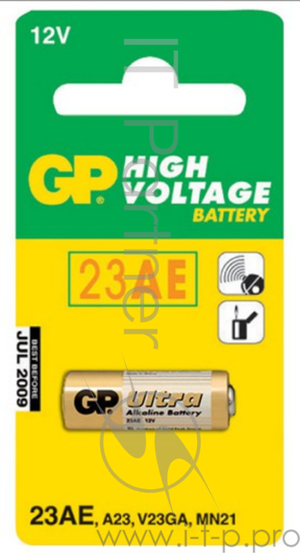 Батарея GP Ultra Alkaline 23AE MN21 (1шт)