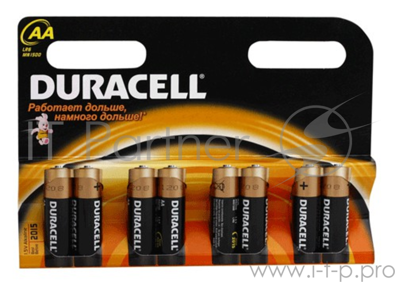 Батарея Duracell Basic LR6-8BL AA (8шт)