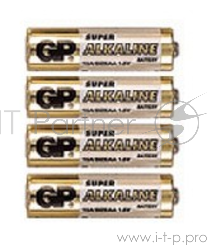 Батарея GP Super Alkaline 15ARS LR6 AA (4шт) спайка
