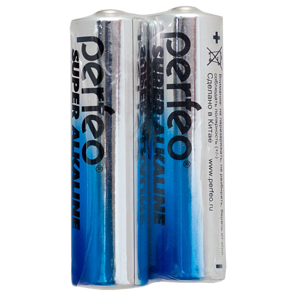 Батарейка Perfeo LR6/2SH Super Alkaline (2 шт. в уп-ке)