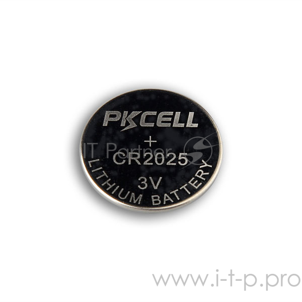 Литиевый элемент питания PKCELL CR2025-5B тип - CR2025 5 шт в блистере