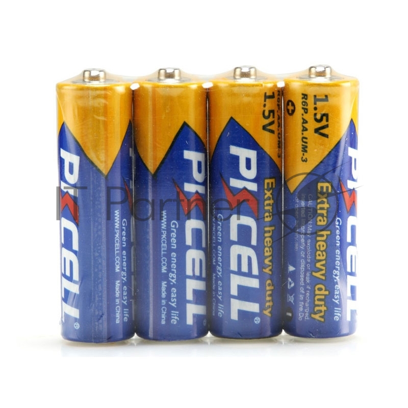 Солевой элемент питания PKCELL R6P-4S тип - AA пленка