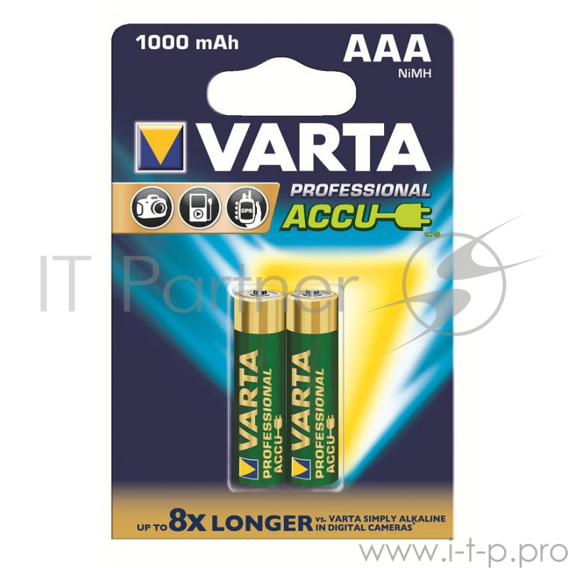 Аккумулятор VARTA Professional AAA/LR03 бл 2