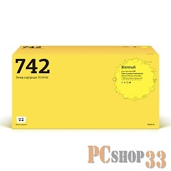 Картридж T2 (CE742A) для HP CLJ Professional CP5225/5225n/5225dn, №307А Y, 7K , с чипом, восстановленный