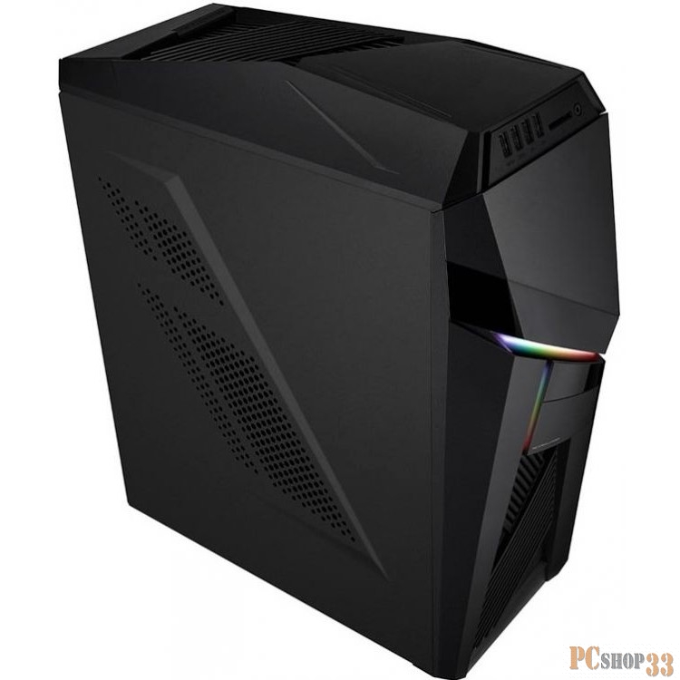 ПК Asus GL12CX-RU003T I9-9900K/LO-DDR4 2666 16G/1TB7+256G M.2 PCIE SSD/NV RTX2080/8GD6/WiFi/DVD RW/BT/Win 10 High End/USB Keyboard / Mouse/Черный