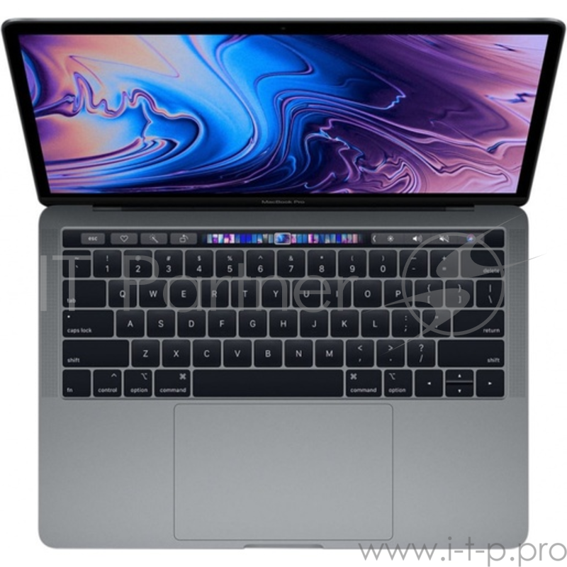 Ноутбук Apple MacBook Pro MV972RU/A Space Grey 13.3'' Retina {(2560x1600) Touch Bar i5 2.4GHz (4.1GHz) quad-core 8th-gen/8Gb/512GB/Iris Plus Graphics 655} (2019)