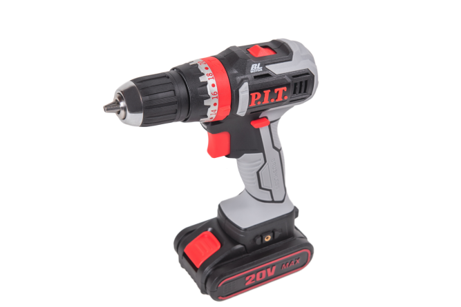 Дрель, Шуруповерт P.I.T Шуруповерт бесщеточный PID03003-20M2/BL (18В, акб 1,5 Ач, 32Нм, с функцией удара, фикс. шпинделя) PID03003-20M2/BL