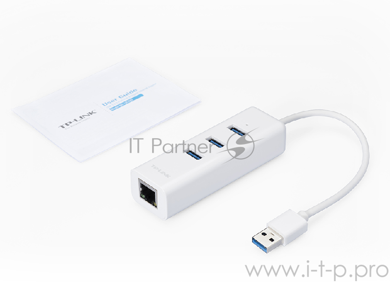 Сетевое оборудование TP-Link UE330 Концентратор и гигабитный адаптер USB 3.0 со скоростью передачи данных до 5 Гбит/с