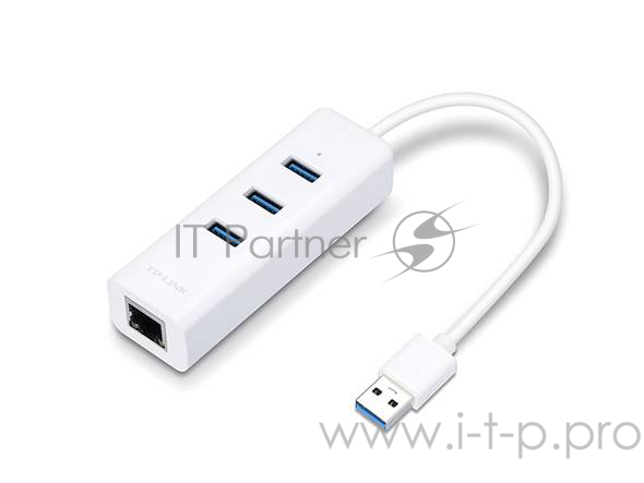 Сетевое оборудование TP-Link UE330 Концентратор и гигабитный адаптер USB 3.0 со скоростью передачи данных до 5 Гбит/с