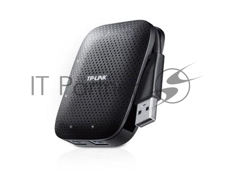 Сетевое оборудование TP-Link UH400 Концентратор, 4 порта USB 3.0, встроенный кабель с разъёмом USB, компактный дизайн, plug & play, не требуется адаптера