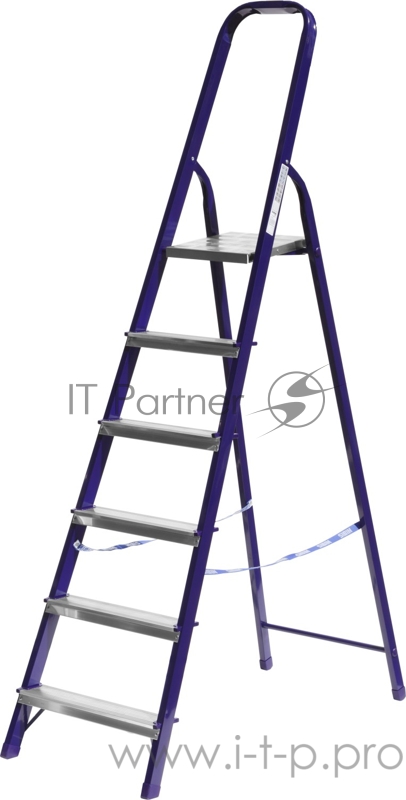 Лестница СИБИН 38803-06 стремянка стальная 6ступеней 124см