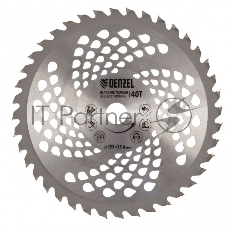 Триммер DENZEL DT 52 бензиновый 52см3 3 лс. неразъемная штанга состоит из 2 частей