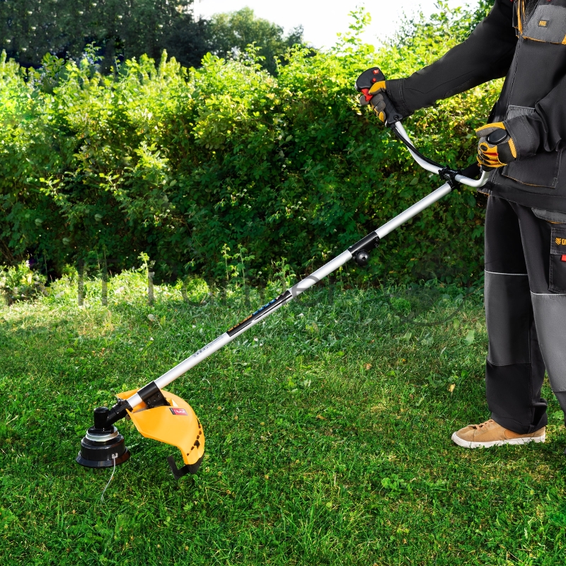 Триммер DENZEL DT 52S бензиновый 52см3 3 лс. разъемная штанга состоит из 2 частей