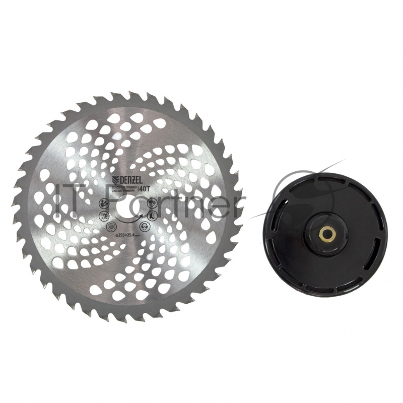 Триммер DENZEL DT 33 бензиновый 33см3 1.8 лс. неразъемная штанга состоит из 2 частей