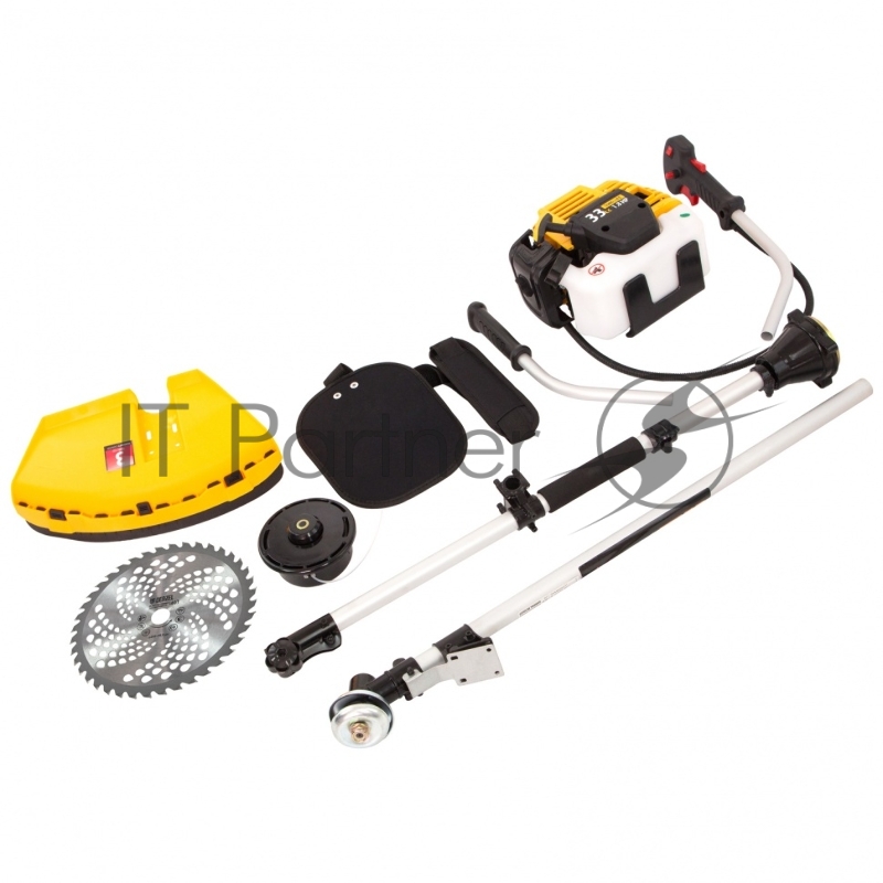 Триммер DENZEL DT 33S бензиновый 33см3 1.8 лс. разъемная штанга состоит из 2 частей