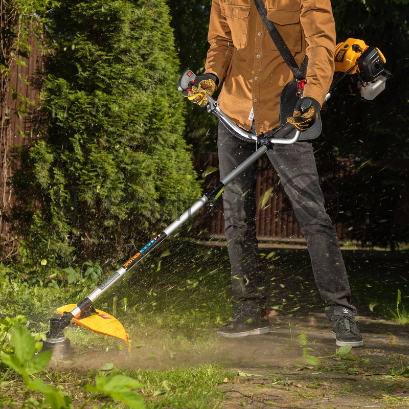 Триммер DENZEL DT 33S бензиновый 33см3 1.8 лс. разъемная штанга состоит из 2 частей