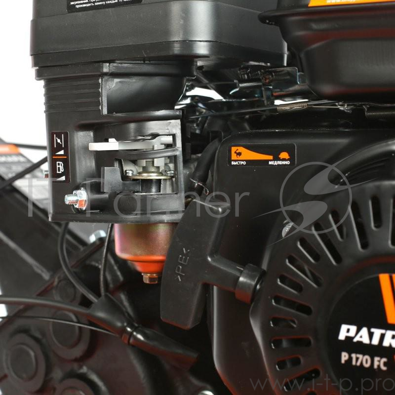 Мотоблоки PATRIOT Мотоблок бензиновый ПАТРИОТ САМАРА 440107575 { поворотное регулируемое рулевое управление 7,0 л,с, ширина обработки 900 mm, 4 вперед, 2 назад }