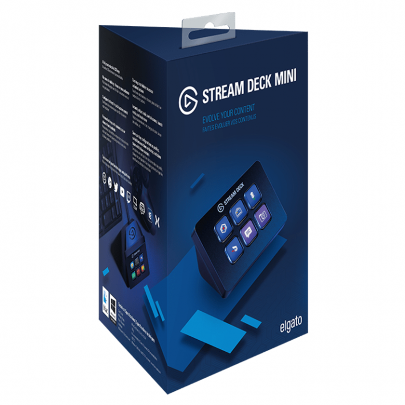 Elgato Stream Deck Mini, 6 программируемых LCD-клавиш, RTL (10GAI9901)