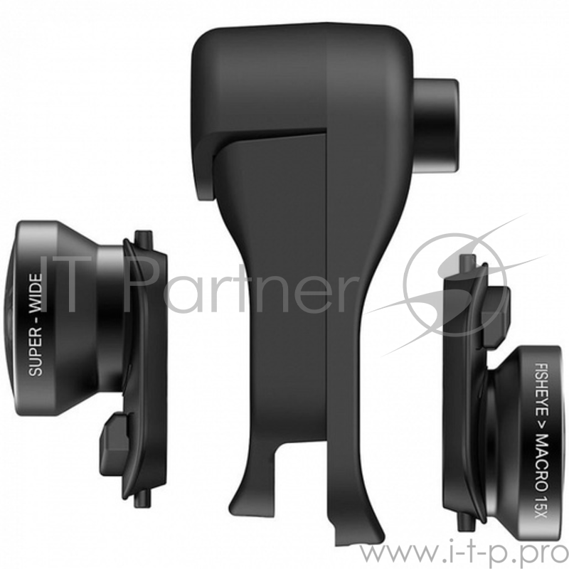 Набор линз Olloclip Fisheye + Super-Wide + Macro для iPhone XS