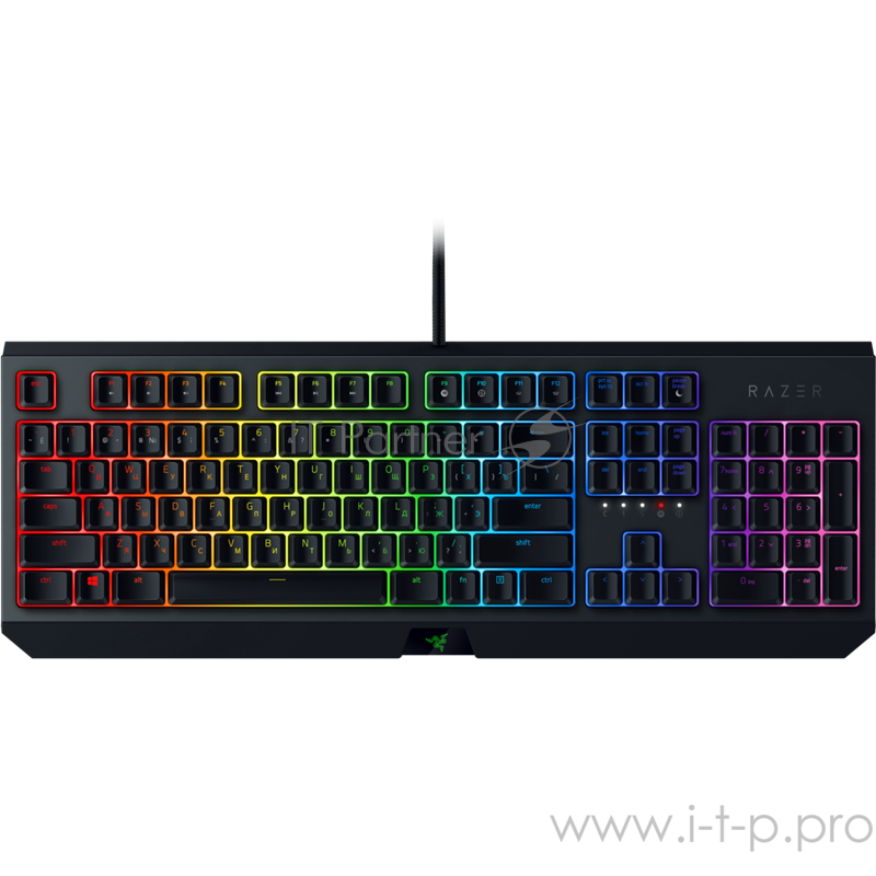 Игровая клавиатура Razer Blackwidow Razer Blackwidow - Mechanical Gaming Keyboard - Russian Layout (Green Switch)