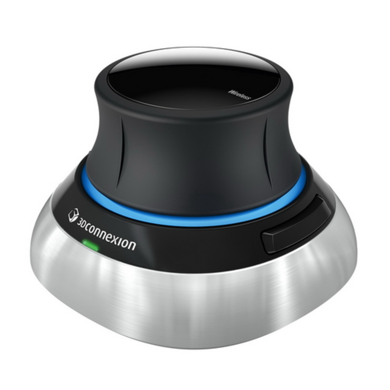 Набор для САПР из SpaceMouse Wireless и CadMouse Wireless с футлярами, коврика CadMouse Pad Compact и универсальный приемника 3DX-700067 SpaceMouse Wireless Kit