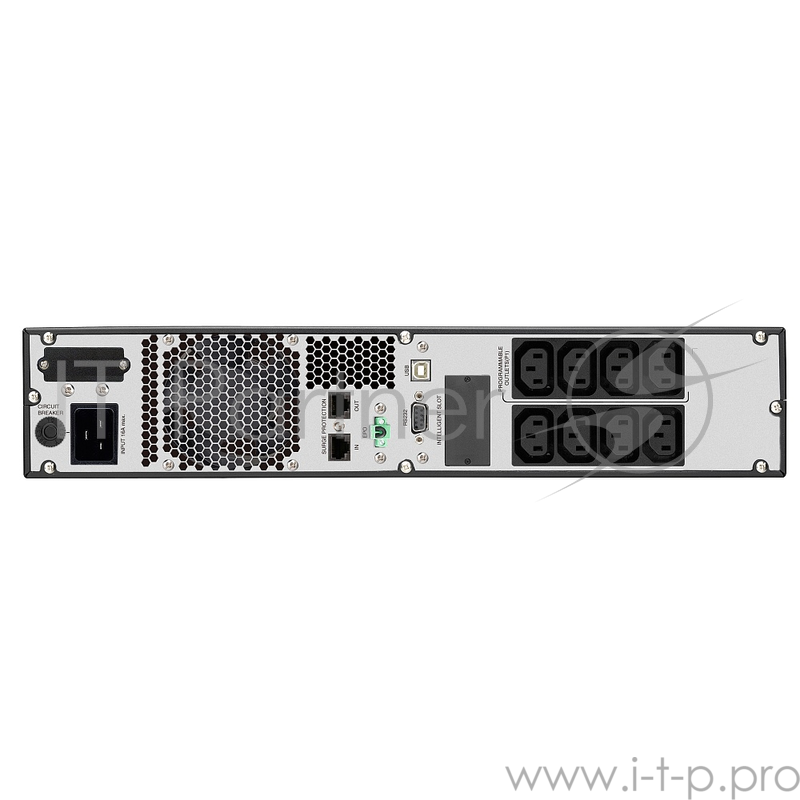 ИБП CROWN Line Intractive CMUO-900-2.5K 2500VA/2250W, корпус металл, TOWER&RACK, 2U, АКБ 6*12V/7AH, PF-0.9, AVR 152-290V, порт RJ-11/45+USB/RS-232, EPO, розетки 8*IEC С13+1*IEC C19, входной кабель 2 м, вентилятор охлаждения, автомат, слот для SNMP, п