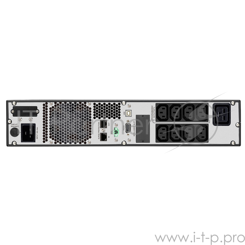 ИБП CROWN Line Intractive CMUO-900-3K 2700VA/2700W, корпус металл, TOWER&RACK, 2U, АКБ 6*12V/9AH, PF-0.9, AVR 152-290V, порт RJ-11/45+USB/RS-232, EPO, розетки 8*IEC С13+1*IEC C19, входной кабель 2 м, вентилятор охлаждения, автомат, слот для SNMP, пор