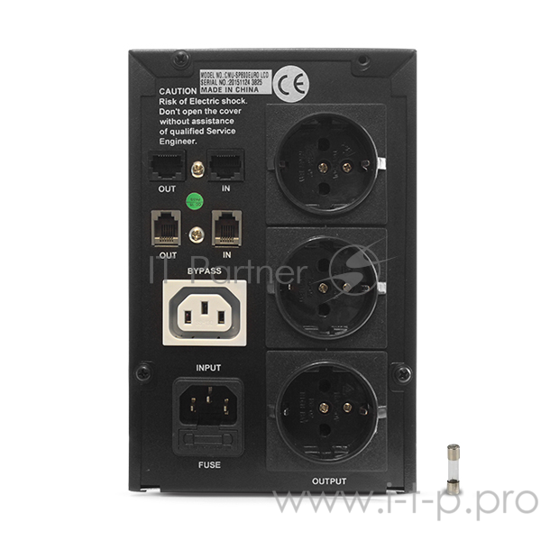 ИБП CROWN Line Intractive CMU-SP800EURO USB 800VA480W, корпус металл, 1x12V/9AH, розетки 4*EURO+1*IEC bybass, трансформатор AVR 140-290V, cъёмный кабель 1.2 м, порт RJ11/45, порт USB, защита: от перегрузки, от КЗ, от скачков напряжения