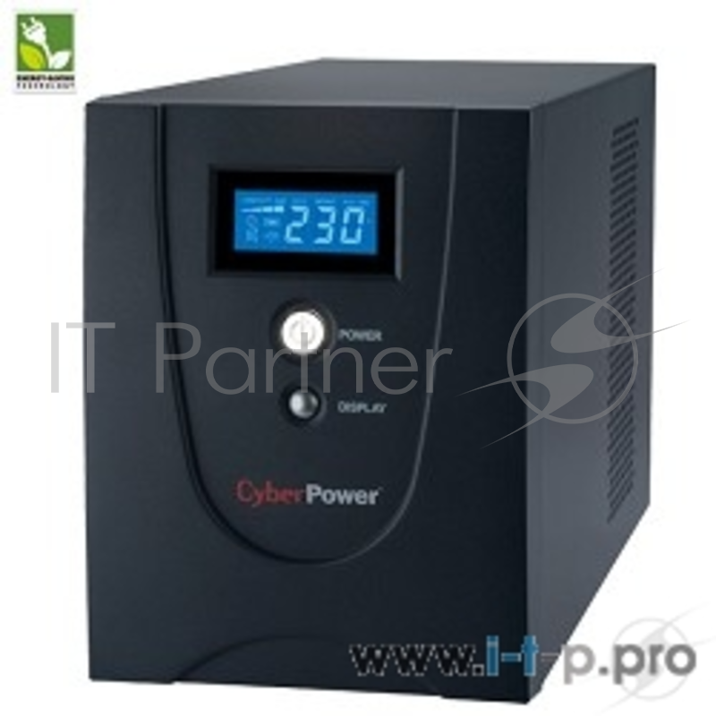 Источник бесперебойного питания CyberPower VALUE2200EILCD black 2200VA/1320W