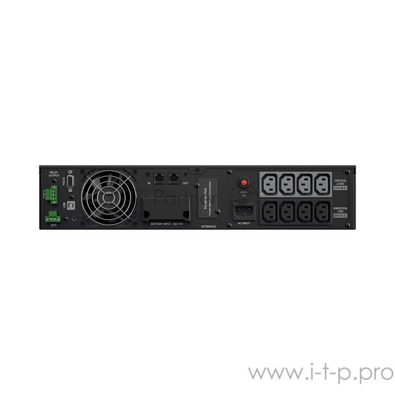 Источник бесперебойного питания Online CyberPower OL1500ERTXL2U 1500VA/1350W USB/RS-232/Dry/EPO/SNMPslot/RJ (8 IEC С13)