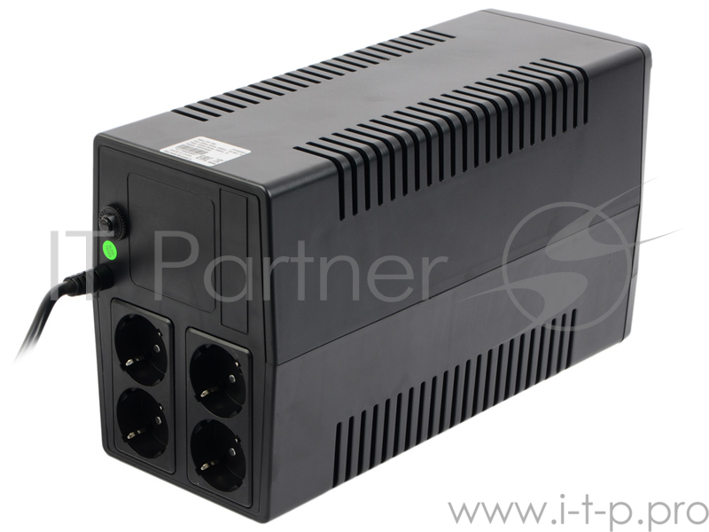 Источник бесперебойного питания DPV1000 DPV1000 SCHUKO 1000VA (600W) SCHUKO*4 (PPF6000901) {2}