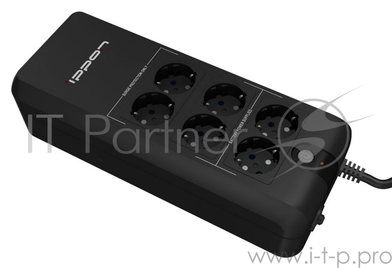 Источник бесперебойного питания Ippon Back Verso 600 {751617}