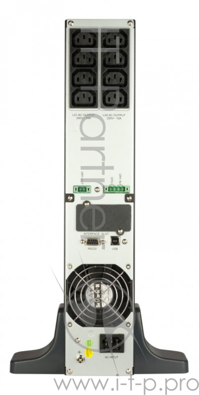 Источник бесперебойного питания Ippon Innova RT 1000 {1К,900W, 2U Online, 621776}