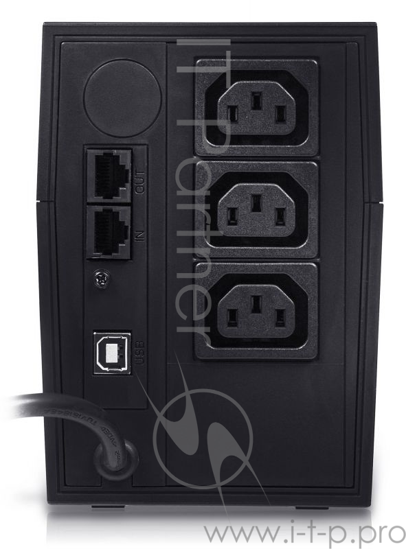 Источник бесперебойного питания Powercom Raptor RPT-600AP 360Вт 600ВА черный