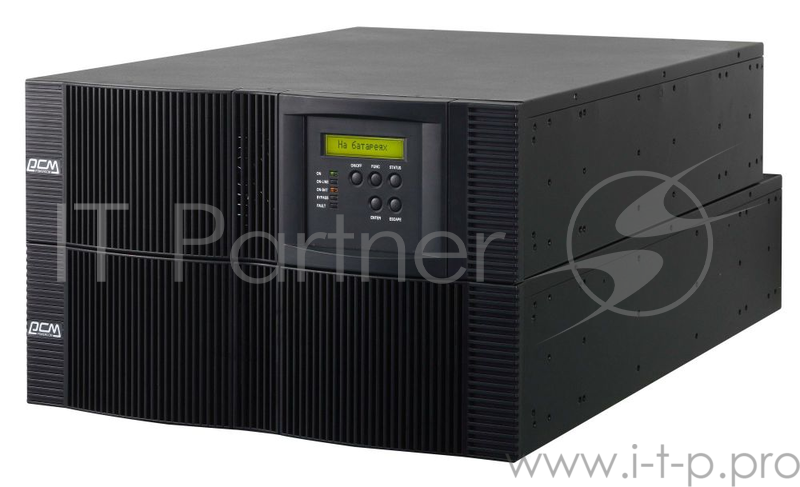 Источник бесперебойного питания Powercom Vanguard RM VRT-6000 w/o Bat 5400Вт 6000ВА черный