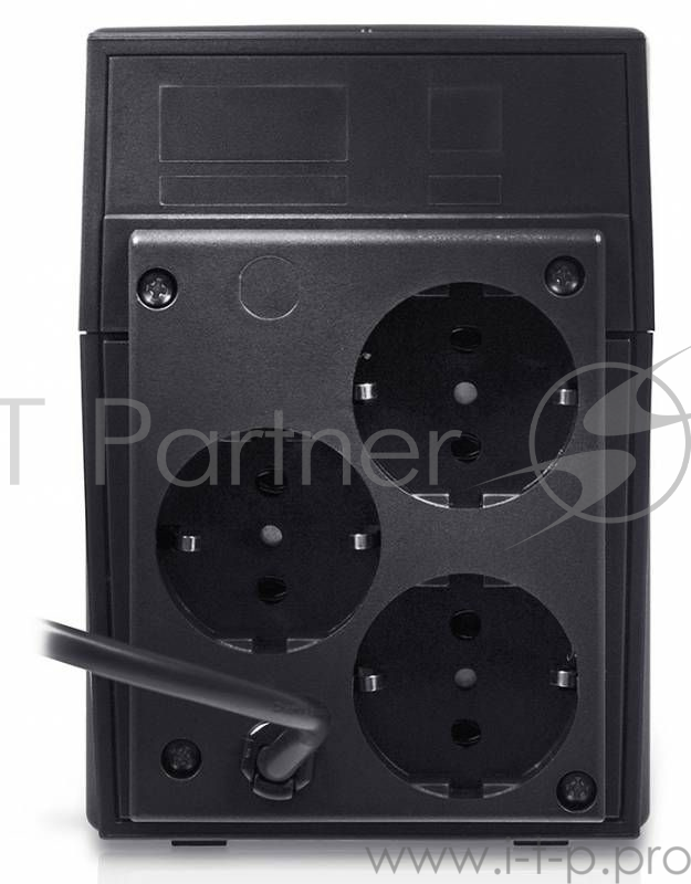 Источник бесперебойного питания Powercom Raptor RPT-800A EURO 480Вт 800ВА черный