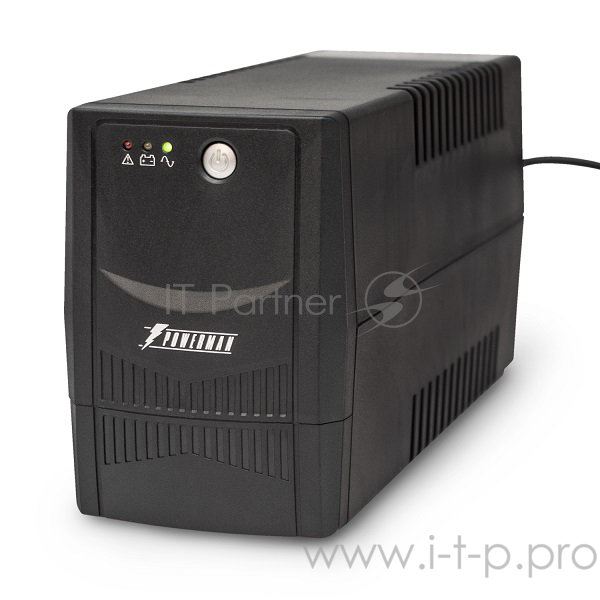 ИБП UPS PowerMan Back PRO 600 Plus (600VA, USB)